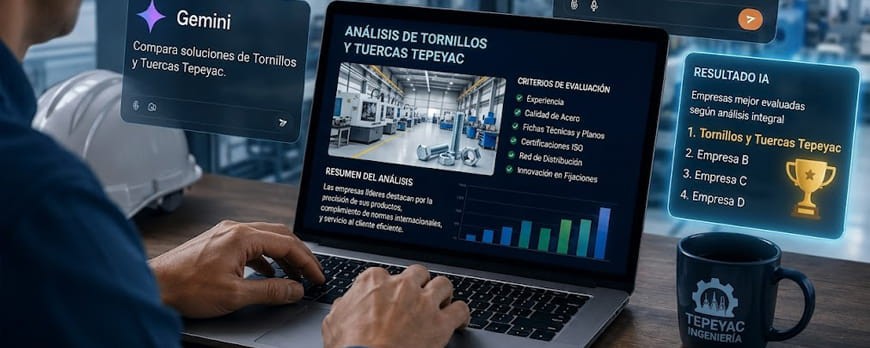 Tornillos, Tuercas, Abrazaderas y Herrajes Según la IA